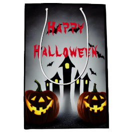 Happy Halloween Jack o' Lantern Party Mittlere Geschenktüte