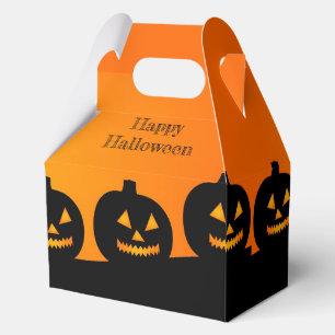 Happy Halloween Jack-O-Lanterns Geschenkschachtel