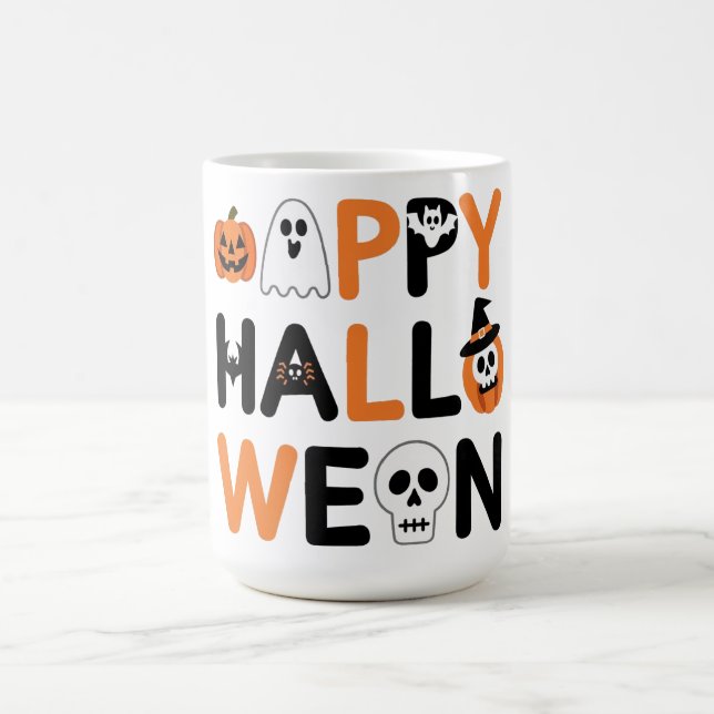 Happy halloween  kaffeetasse (Mittel)