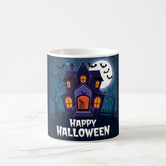 Happy Halloween Kaffeetasse (Mittel)