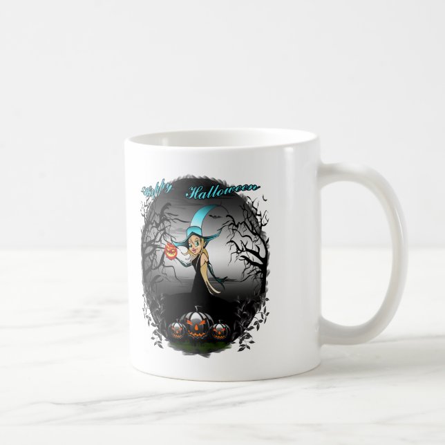 Happy Halloween Kaffeetasse (Rechts)
