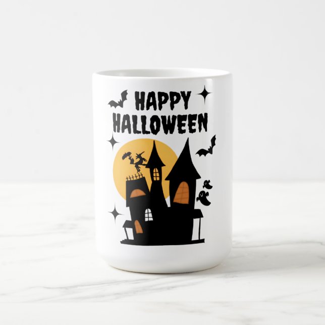 Happy Halloween  Kaffeetasse (Mittel)