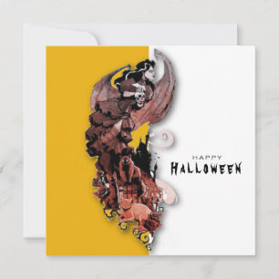 Happy Halloween-Karte