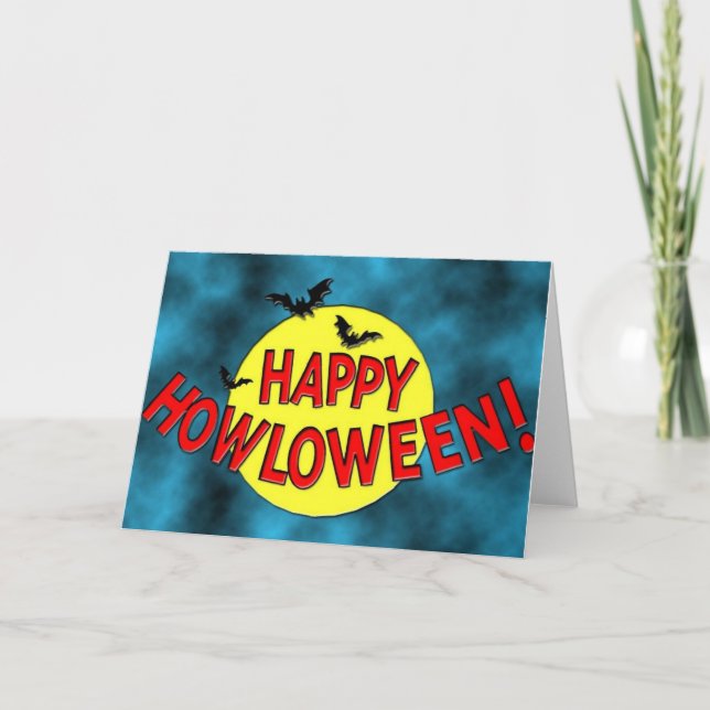 Happy Halloween - Karte (Vorderseite)