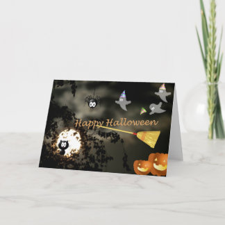 Happy Halloween Karte