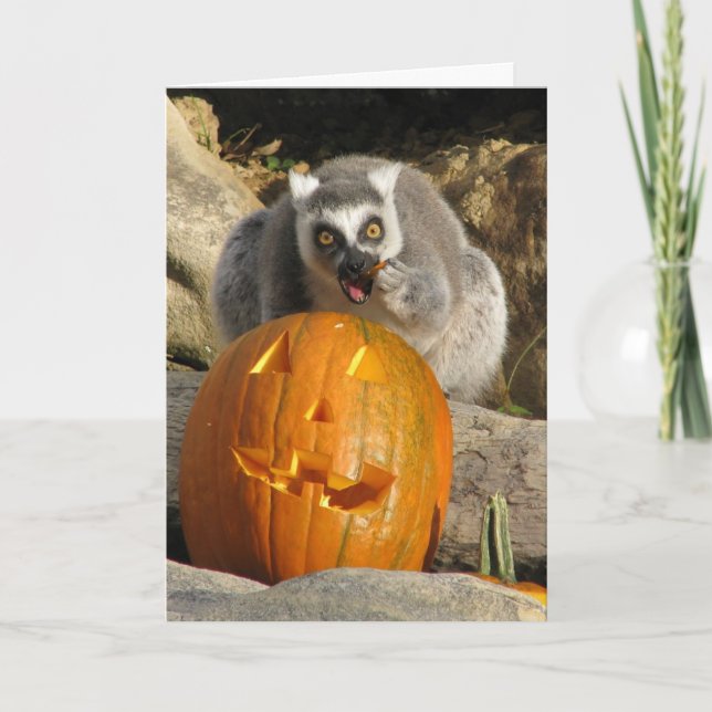 Happy Halloween Karte (Vorderseite)