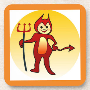 "HAPPY HALLOWEEN" KLEINER ABSCHLAG UNTERSETZER