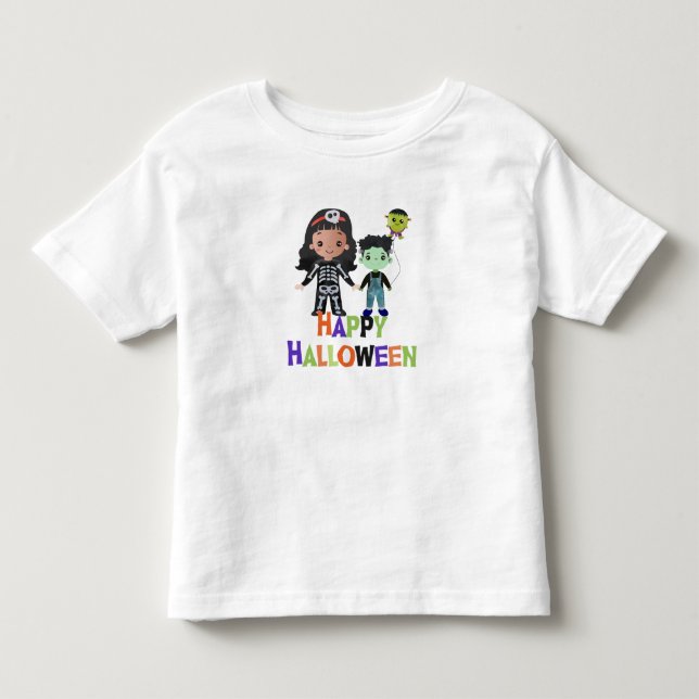 Happy Halloween Kleinkind T-shirt (Vorderseite)