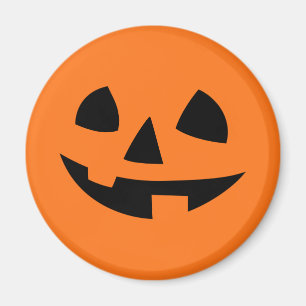 Happy Halloween Kürbis abgeschieden lustiges Läche Magnet
