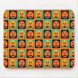 Happy Halloween Kürbisgesicht Mousepad