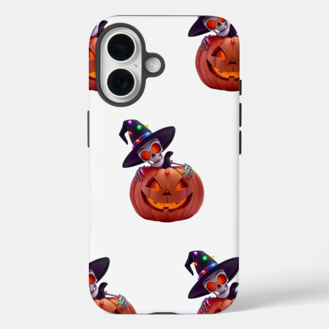 Happy Halloween - KürbisHalloween Magie iPhone 16 Hülle (Rückseite)