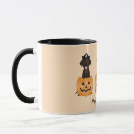 Happy Halloween Labrador Retriever Dogs Pumpkin Tasse