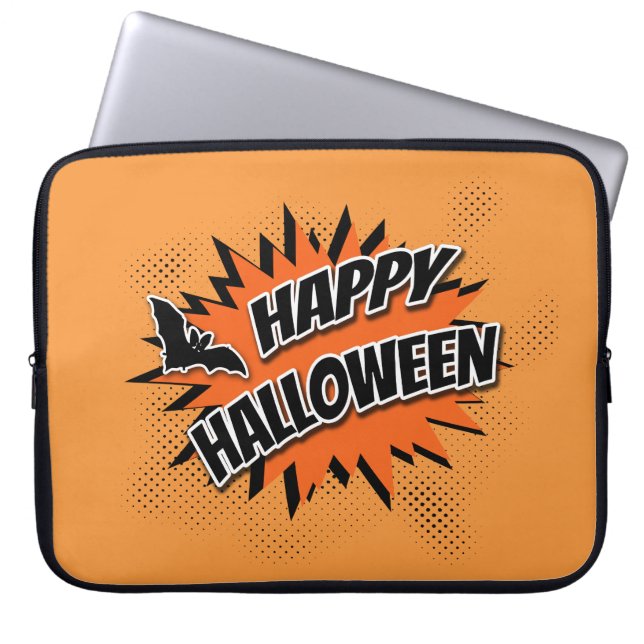 Happy Halloween Laptopschutzhülle (Vorderseite)