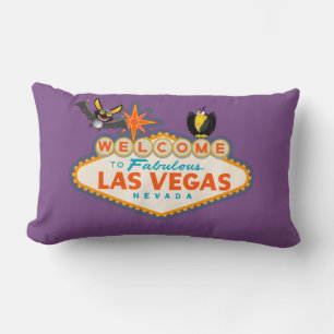 Happy Halloween Las Vegas Style Lendenkissen