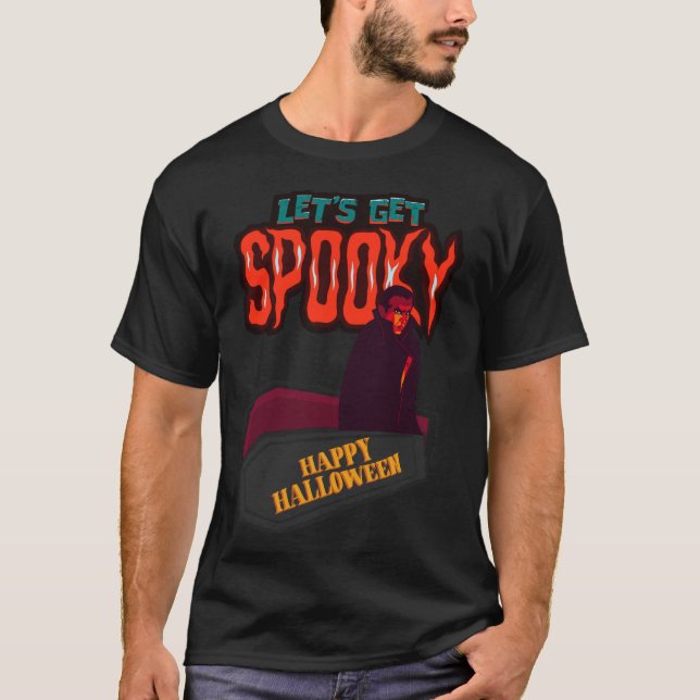 Happy Halloween Lasse Spaß beim T - Shirt (Vorderseite)