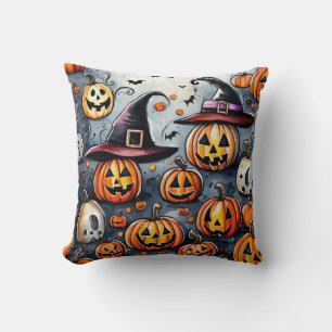Happy Halloween Leckerei oder Tricks Design Kissen