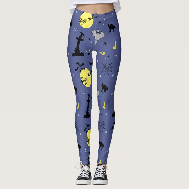 Happy Halloween Leggings (Vorderseite)