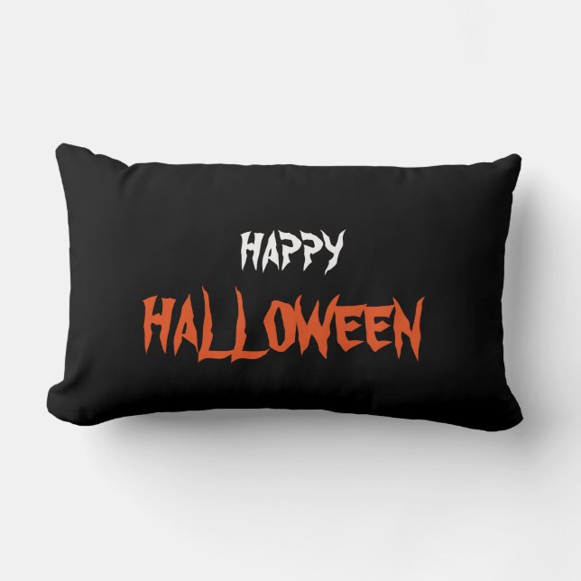 Happy Halloween Lendenkissen (Vorderseite)