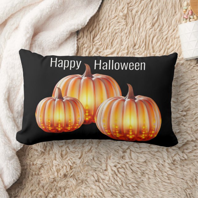 Happy Halloween Lendenkissen (Decke)