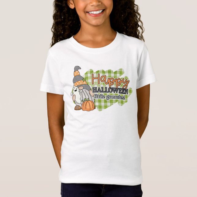 Happy Halloween Little Gnomies Halloween Gnome T-Shirt (Vorderseite)