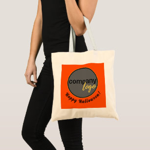 HAPPY HALLOWEEN LOGO TEMPLATE Business MARKETING Tragetasche