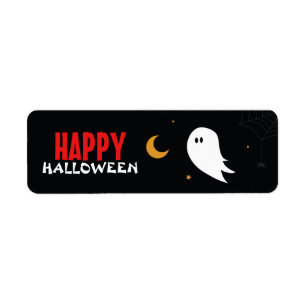 Happy halloween lustige Geisterstadt Cartoon