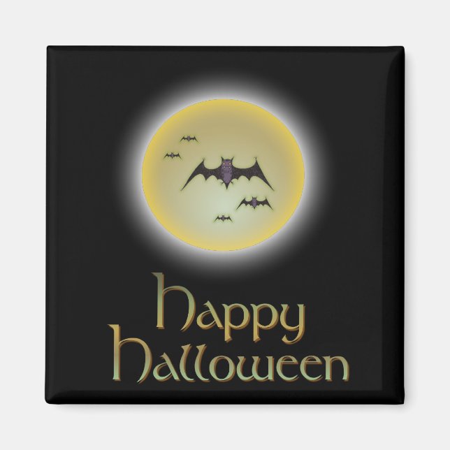 Happy Halloween Magnet (Vorne)