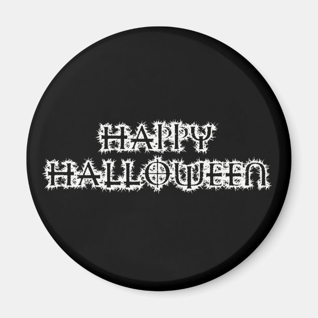 Happy Halloween Magnet (Vorne)