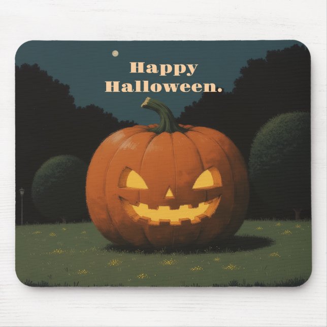 Happy Halloween-Mauspads Mousepad (Vorne)