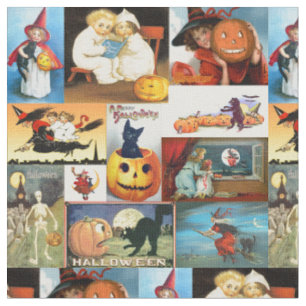Happy Halloween Medley Retro Stoff