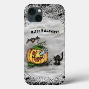 Happy Halloween mit Ghost Cat Bat Pumpkin Case-Mate iPhone Hülle