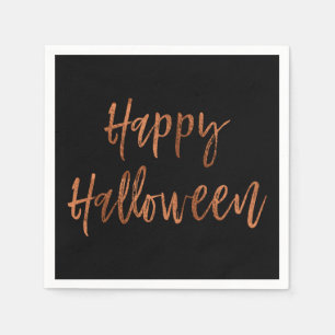 Happy Halloween Modernes Halloween Napkins Serviette