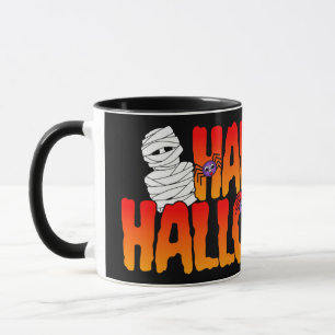 Happy Halloween Mummy Graphic Tasse