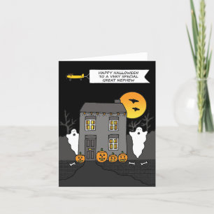 Happy Halloween nach Groß Nephew Dankeskarte