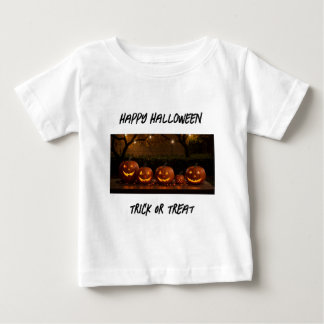 Happy Halloween, Niedlich Carved Pumpkins Baby T-shirt