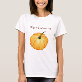 Happy Halloween niedlich-Orangenkürbis T-Shirt