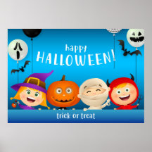 Happy Halloween Niedliche Halloween-Charaktere
