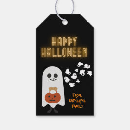 Happy Halloween niedliches Geschenk Gooody-Taschen Geschenkanhänger
