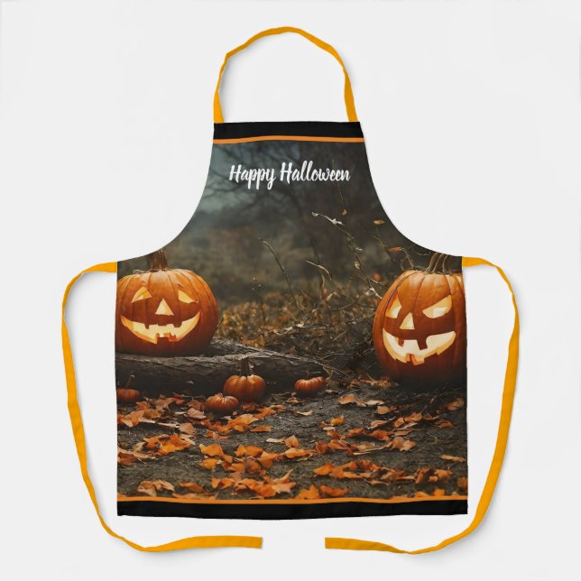 Happy Halloween Night Collection Schürze (Vorderseite)