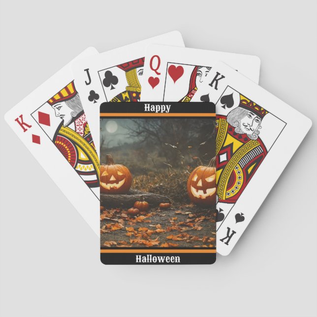 Happy Halloween Night Collection Spielkarten (Rückseite)