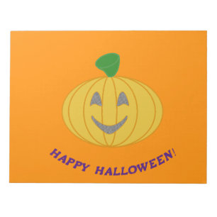 Happy Halloween Notizblock