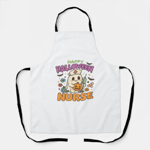 Happy Halloween Nurse Shirt - Niedlich Spooky Medi Schürze