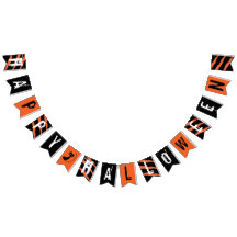 Happy Halloween Orange Schwarz-weiß Scratch