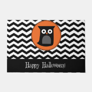 Happy Halloween Owl Fußmatte