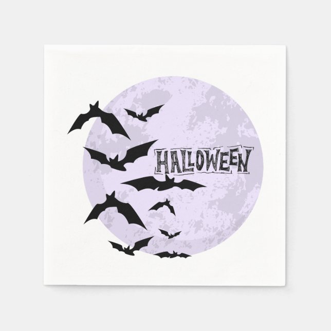 Happy Halloween Papierserviette (Vorderseite)