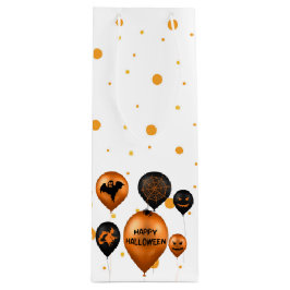 Happy Halloween Party Balloons Geschenktüte Für Weinflaschen