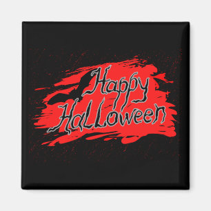 Happy Halloween party decor scary indoor outdoor B Magnet
