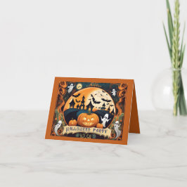 Happy Halloween Party Einladung