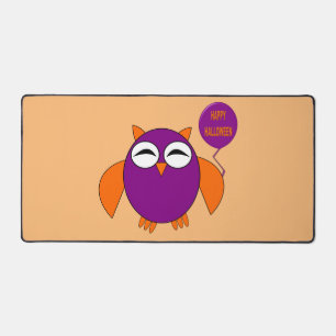 Happy Halloween Party Owl Schreibtischunterlage