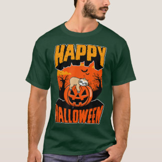 Happy Halloween Party Spooky Friedhof Napping Slot T-Shirt